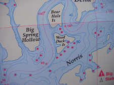 Cave Run Lake Depth Chart